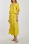 Erika Cavallini Semi-uitroepende jurk Yellow Dames - Thumbnail 2