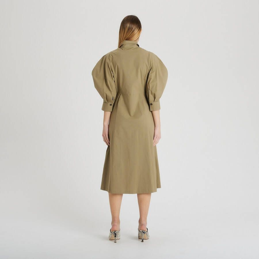 Erika Cavallini Shirtjurken Groen Dames