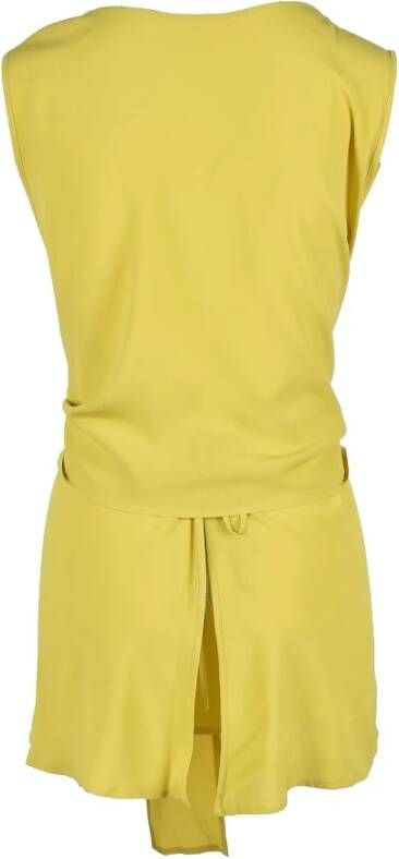 Erika Cavallini Sleeveless Tops Geel Dames