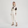 Erika Cavallini Rechte broek White Dames - Thumbnail 2