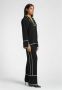 Erika Cavallini Brede broek Zwart Dames - Thumbnail 2