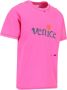 ERL Venice T-Shirt Gebreid in Roze Pink Heren - Thumbnail 2