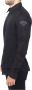 Ermanno Scervino Blauwe Slim Fit Katoenen Casual Overhemd Blauw Heren - Thumbnail 2
