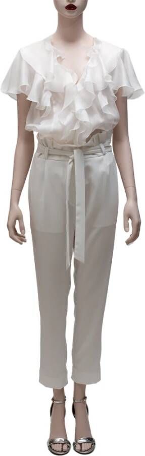 Ermanno Scervino Chinos Wit Dames
