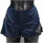 Ermanno Scervino Cotton Blue Lingerie Shorts ondergoed Blauw Dames - Thumbnail 2