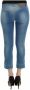 Ermanno Scervino Blauwe Capri Jeans voor Elegante Zomermaanden Blue Dames - Thumbnail 2