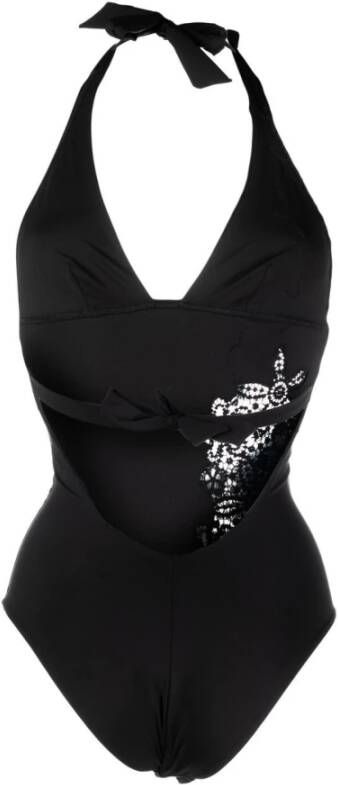 Ermanno Scervino One-piece Zwart Dames