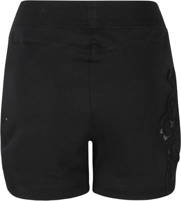 Ermanno Scervino Short Shorts Zwart Dames