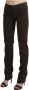 Ermanno Scervino Brown Mid Waist Skinny Slim Trouser Cotton Jeans Brown Dames - Thumbnail 2