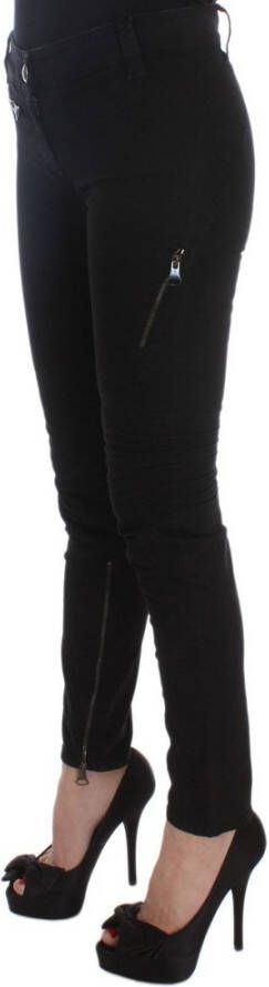 Ermanno Scervino Slim Fit Stretch Jeans Zwart Dames