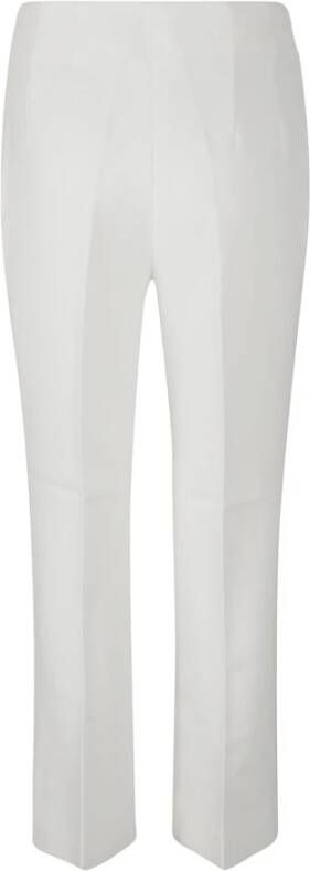 Ermanno Scervino Straight Trousers Wit Dames