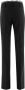 Ermanno Scervino Straight Trousers Zwart Dames - Thumbnail 2