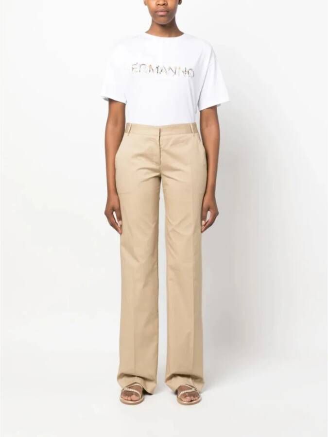 Ermanno Scervino T-Shirts Wit Dames