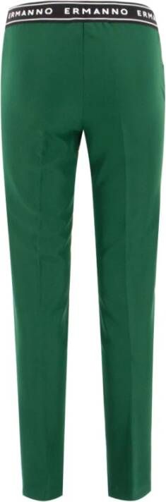 Ermanno Scervino Trousers Groen Dames