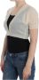 Ermanno Scervino Witte Wol Cropped Sweater met Knoopsluiting White Dames - Thumbnail 2
