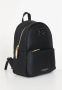 Ermanno Scervino Zwarte schoudertas met verstelbare bandjes en ritssluiting Black Dames - Thumbnail 2