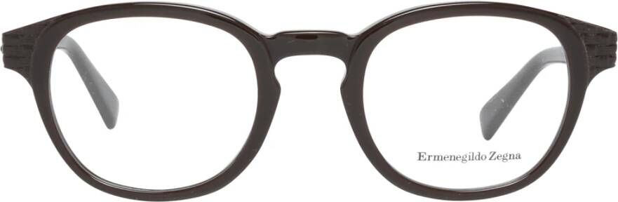 Ermenegildo Zegna Bruine Heren Optische Brillen Brown Heren