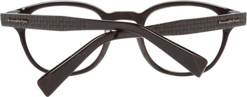 Ermenegildo Zegna Bruine Heren Optische Brillen Brown Heren