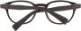 Ermenegildo Zegna Bruine plastic optische monturen met veerscharnier Brown Heren - Thumbnail 2