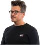 Ermenegildo Zegna Bruine plastic optische monturen met veerscharnier Brown Heren - Thumbnail 3