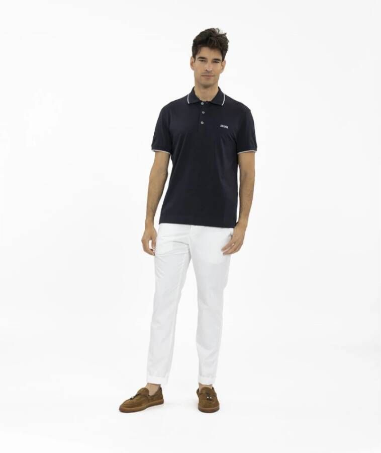 Ermenegildo Zegna Polo Shirt Zwart Heren