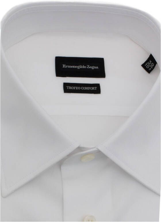 Ermenegildo Zegna Overhemd Wit Heren