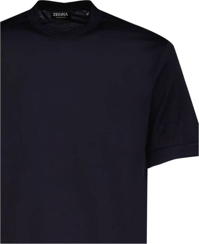 Ermenegildo Zegna T-Shirts Blauw Heren