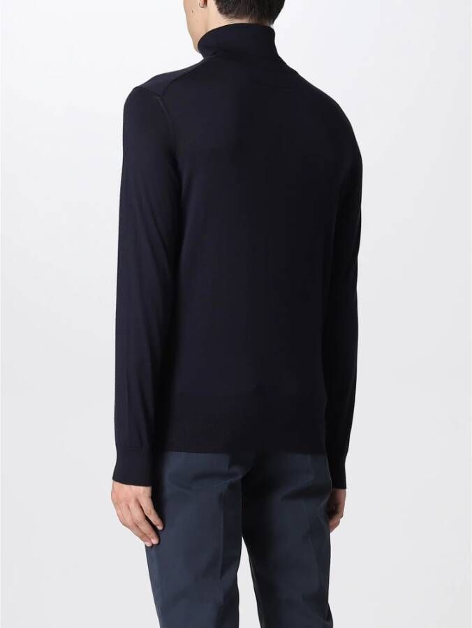 Ermenegildo Zegna Turtlenecks Blauw Heren