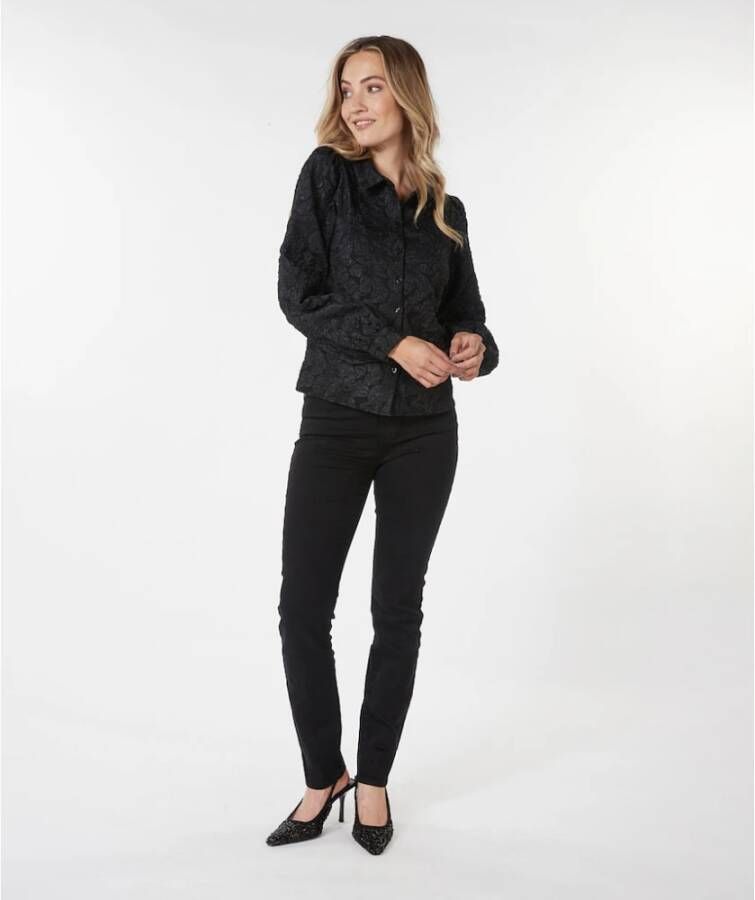 Esqualo Stijlvolle Blouse Black Dames