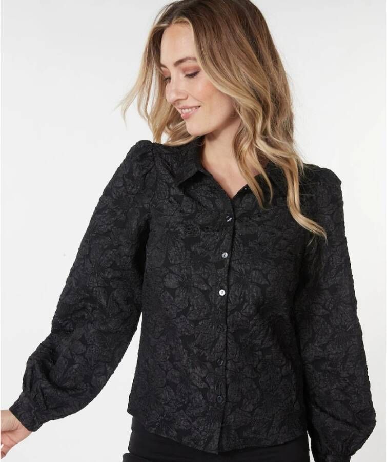 Esqualo Stijlvolle Blouse Black Dames