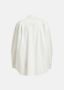 Essentiel Antwerp Efire Disco-geïnspireerde katoenen popeline blouse met spiegelende pailletten White Dames - Thumbnail 3