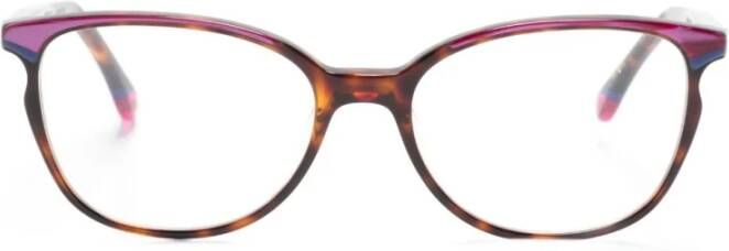 Etnia Barcelona Bruin Havana Optisch Montuur veelzijdige stijl Brown Dames