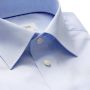 Eton Klassiek Fit Formeel Overhemd Blue Heren - Thumbnail 3