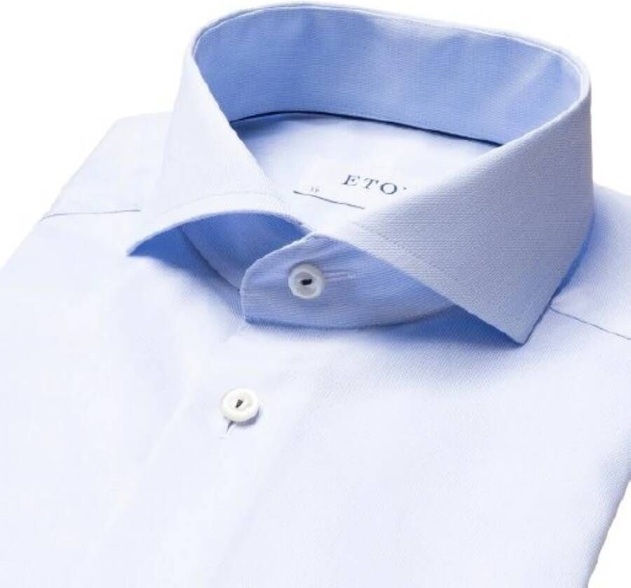 Eton Overhemd Lichtblauw LM 1000001049 21 Blauw Heren