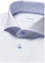 Eton Slim Fit Overhemd met Mini Blokkering Patroon Blue Heren - Thumbnail 2