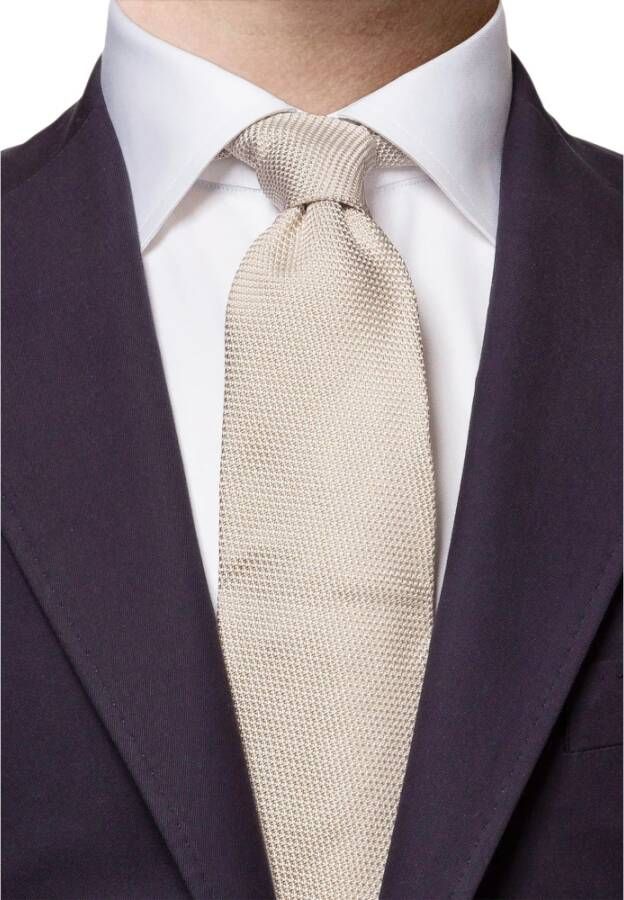 Eton Ties Beige Heren