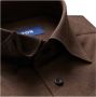 Eton Tijdloos Jersey Casual Overhemd Brown Heren - Thumbnail 1