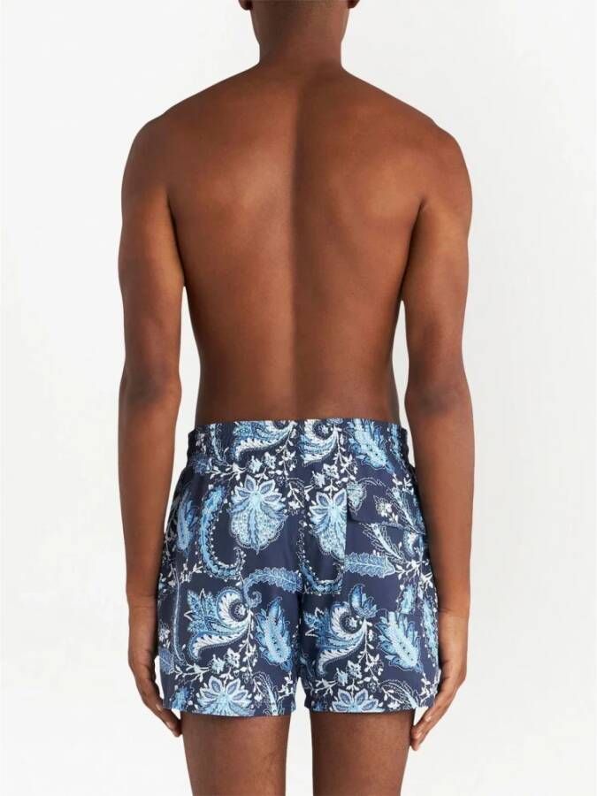 ETRO Beachwear Blauw Heren