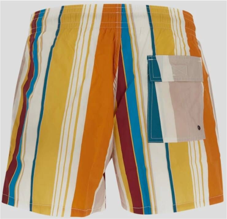 ETRO Beachwear Oranje Heren
