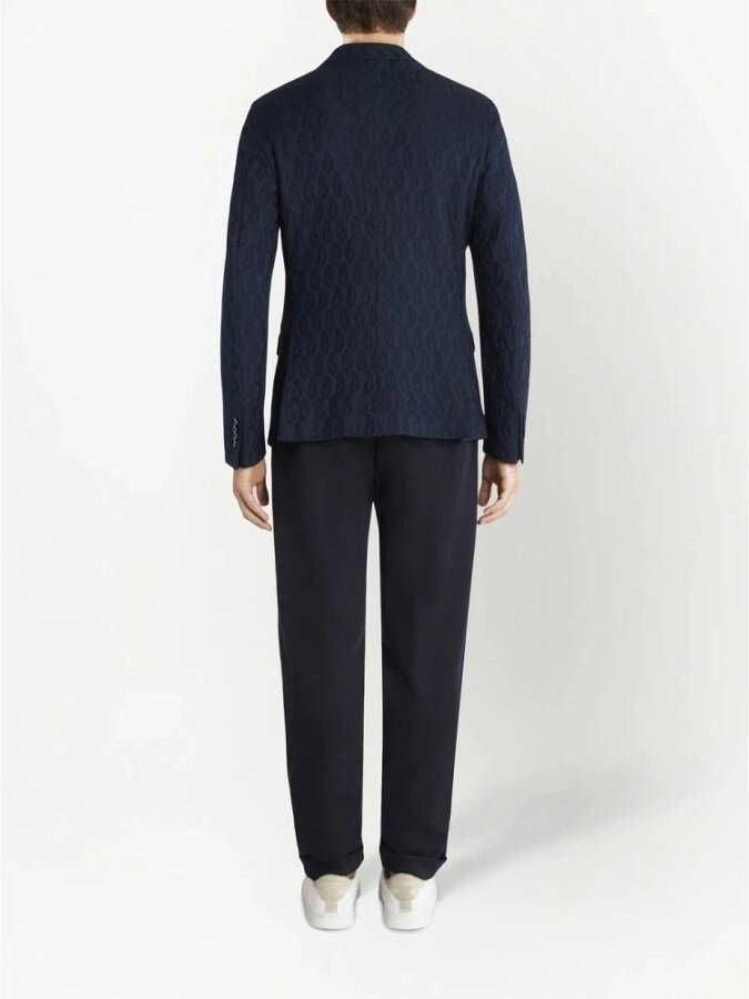 ETRO Blazerjas Blauw Heren