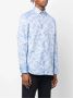ETRO Pinafore Metal Overhemden Blue Heren - Thumbnail 2