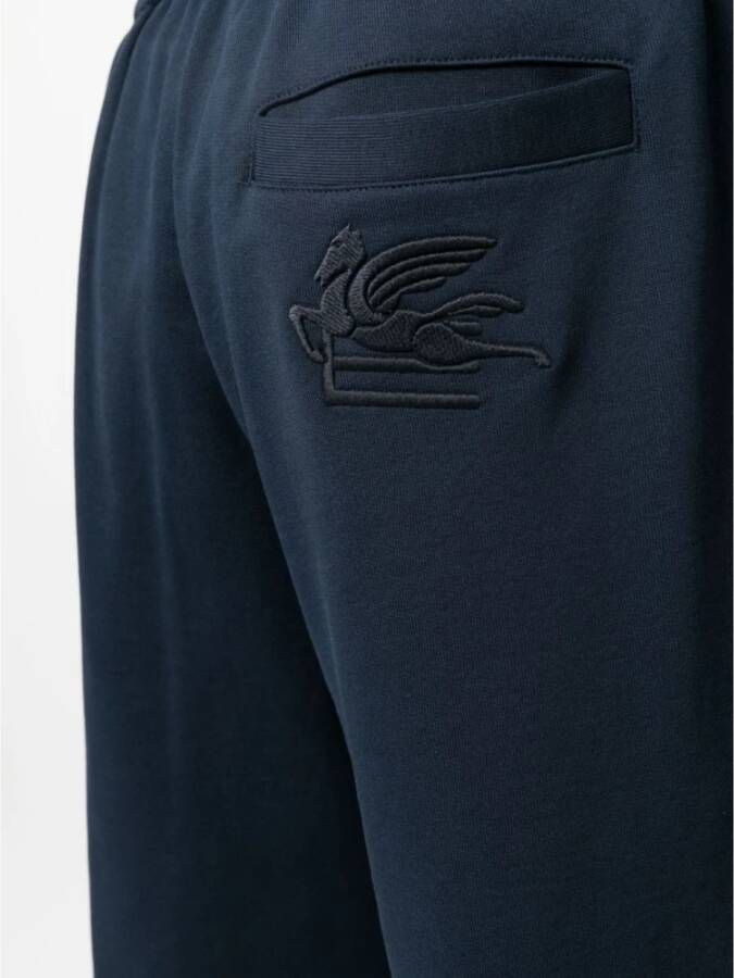 ETRO Chinos Blauw Heren