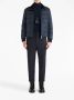 ETRO Blauwe Wollen Broek met Verborgen Sluiting Blue Heren - Thumbnail 2