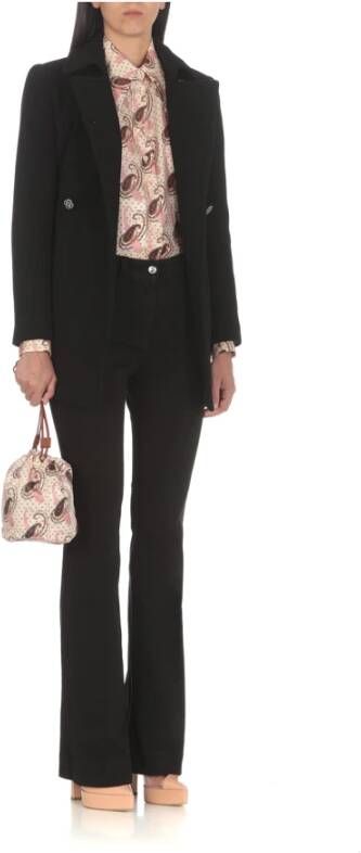 ETRO Flared Jeans Zwart Dames