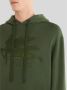 ETRO Groene Katoenen Hoodie met Geborduurd Logo Green Heren - Thumbnail 2