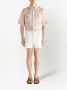 ETRO Melange ivoor stretch katoen shorts Wit Heren - Thumbnail 2