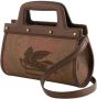ETRO Leather shoulder-bags Brown Dames - Thumbnail 1