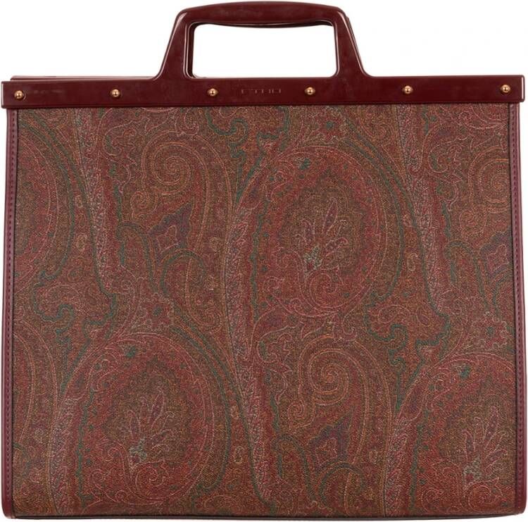 ETRO Love Trotter Stijlvol Shoppen Rood Dames