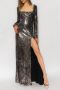 ETRO Maxi-jurk met pailletten Zwart Dames - Thumbnail 2