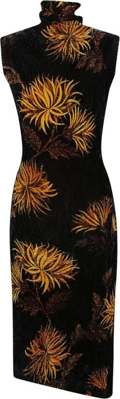 ETRO Midi Dresses Zwart Dames